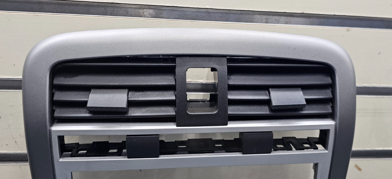 🔥07-09 Chevy Equinox Center Dash Radio Climate Bezel Surround Trim Silver