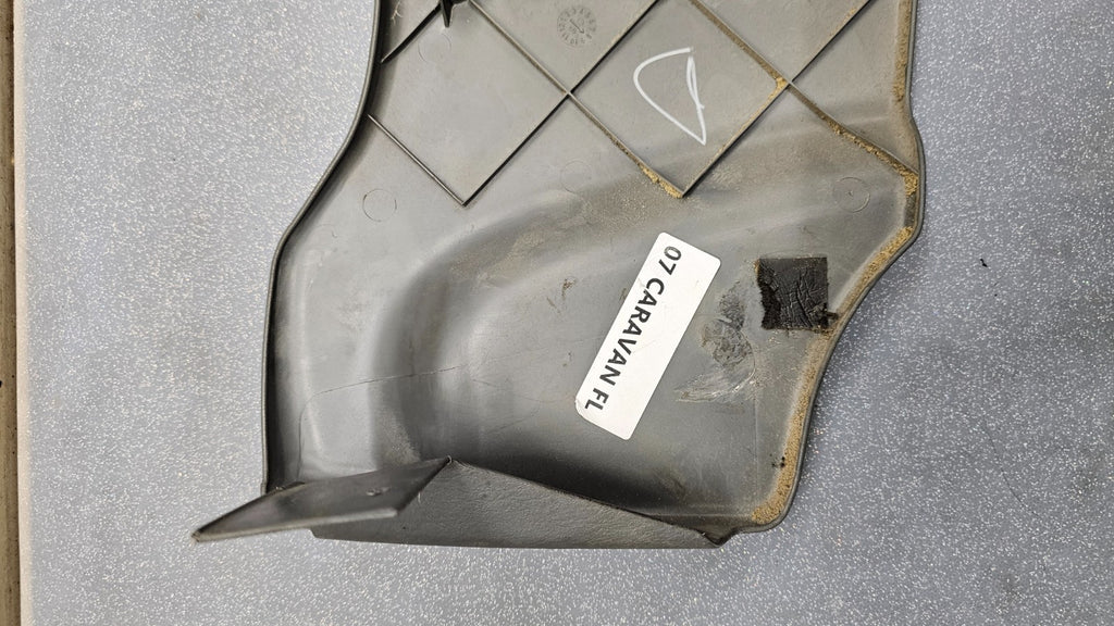🔥04-07 Grand Caravan Town Country Left Driver Seat Outer Trim Panel Gray OEM