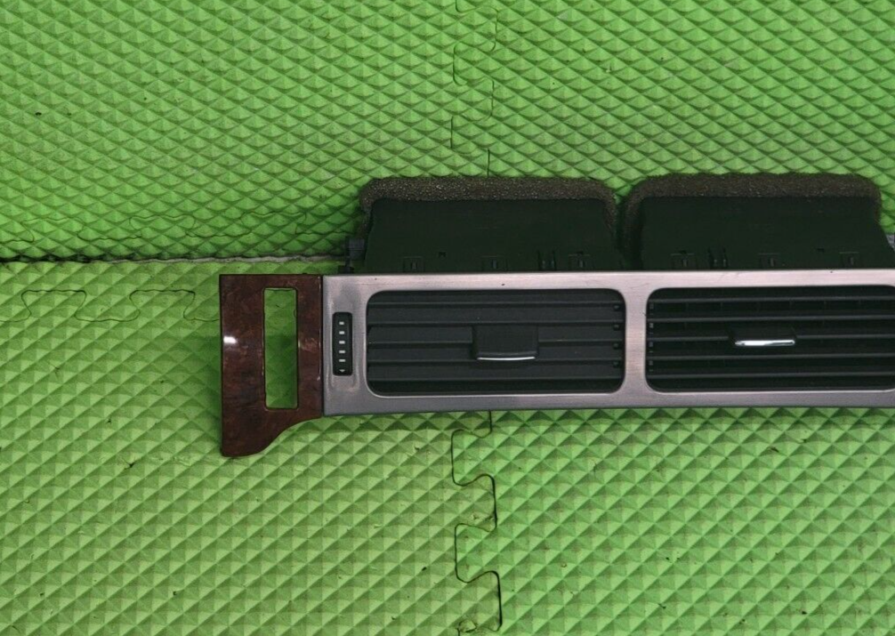 07-14 Yukon Tahoe Suburban Burl Front Dash Belt Trim A/C Vents F201 woodgrain