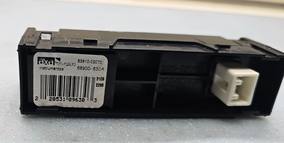 🔥03-08 Corolla Matrix Digital Rebuilt Dash Clock Time Display Assembly BLACK