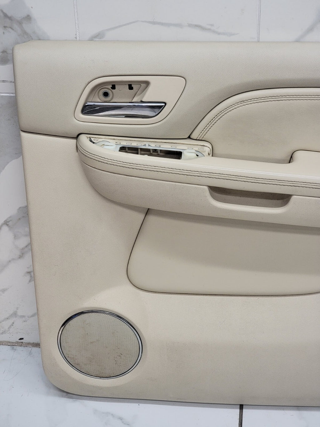 🔥07-13 CHEVY SILVERADO 1500 back PASSENGER INTERIOR DOOR TRIM PANEL Tan D21