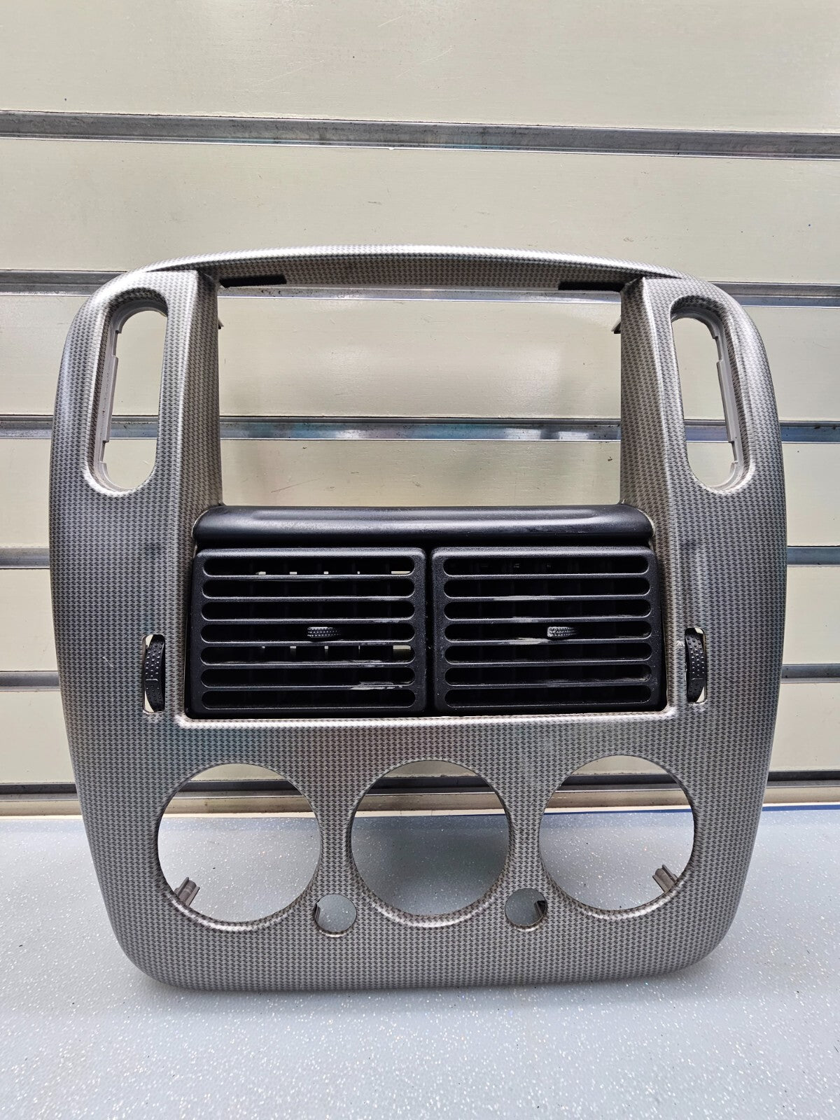 🔥02-05 FORD EXPLORER RADIO AUDIO CLIMATE TEMPERATURE CONTROL BEZEL TRIM silver