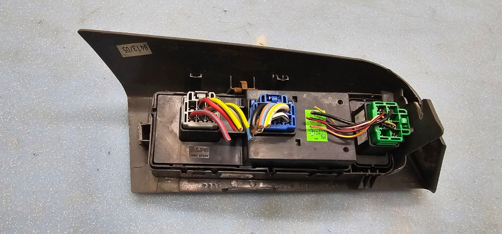 🔥02-05 Explorer Mountaineer Front Left Driver Master Door Window Switch Black