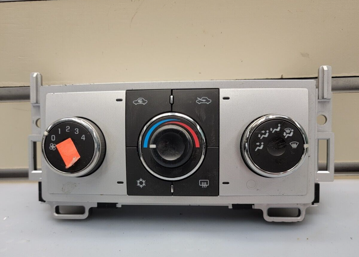 🔥08-12 Chevy Malibu OEM manual AC Heater Climate Control Switch white OEM