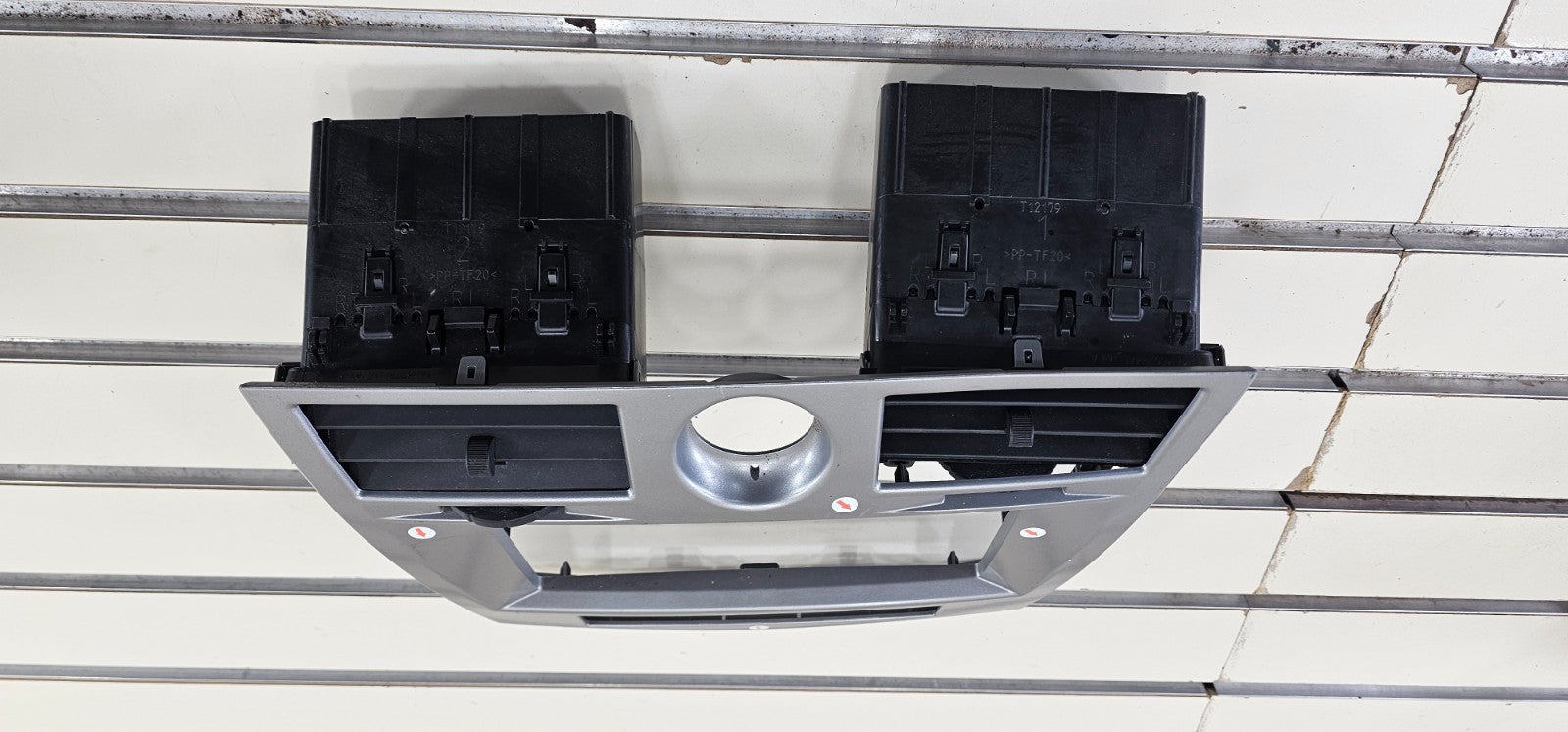 🔥07-10 Chrysler Sebring Center Dash Radio Bezel Surround Trim Panel SILVER OEM