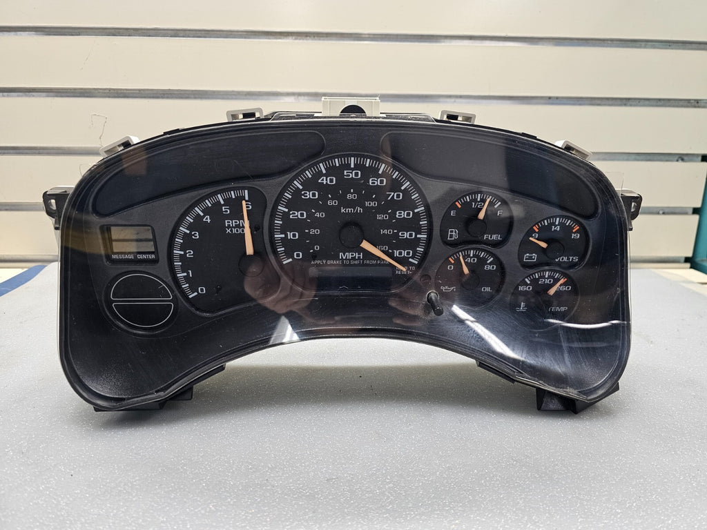 🔥99-02 CHEVY SILVERADO SIERRA TAHOE DASH INSTRUMENT GAUGE CLUSTER SPEEDOMETER