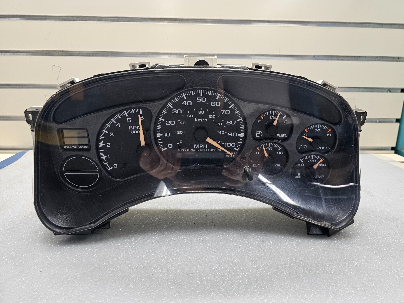 🔥99-02 CHEVY SILVERADO SIERRA TAHOE DASH INSTRUMENT GAUGE CLUSTER SPEEDOMETER