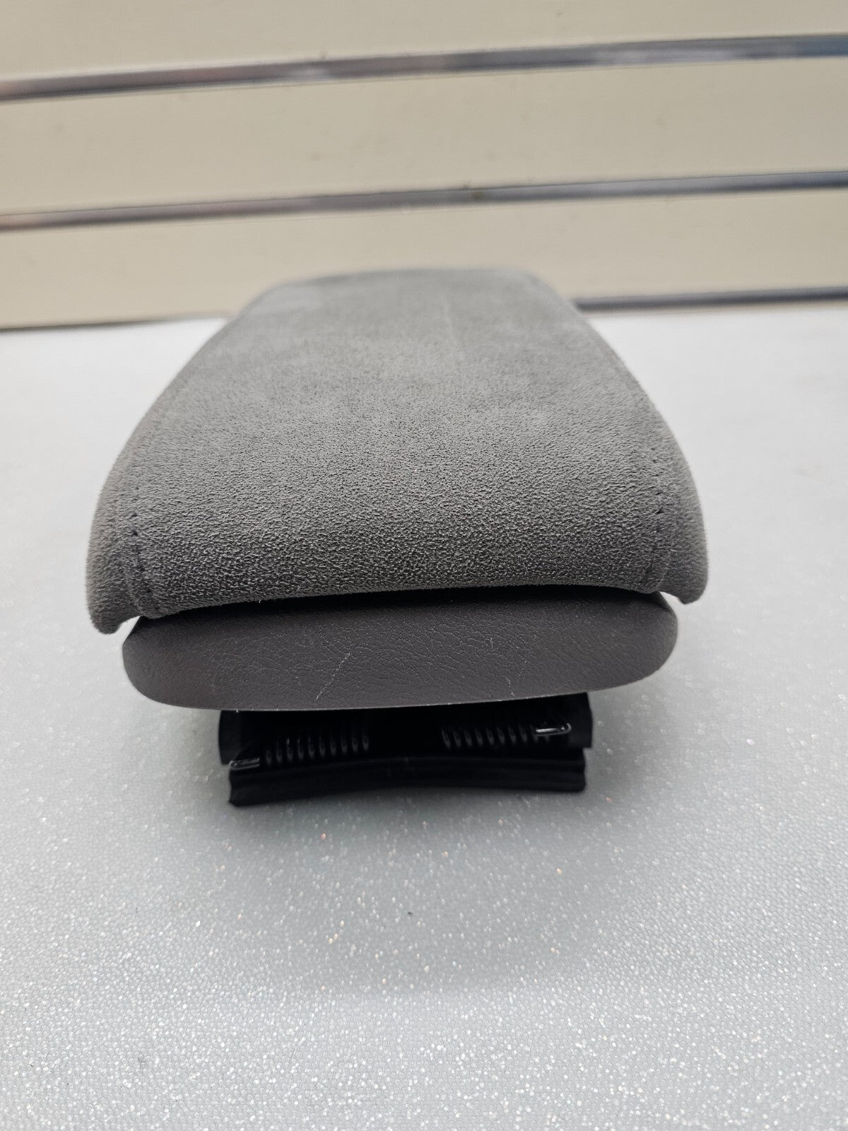 🔥06-11 Honda CIVIC Center Console SLIDING Armrest Lid Arm Rest /Stitch GRAY