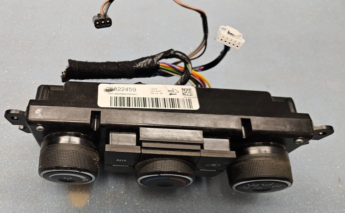 🔥09-12 TRAVERSE DASH AC A/C HVAC HEATER CLIMATE TEMPERATURE CONTROL BLACK
