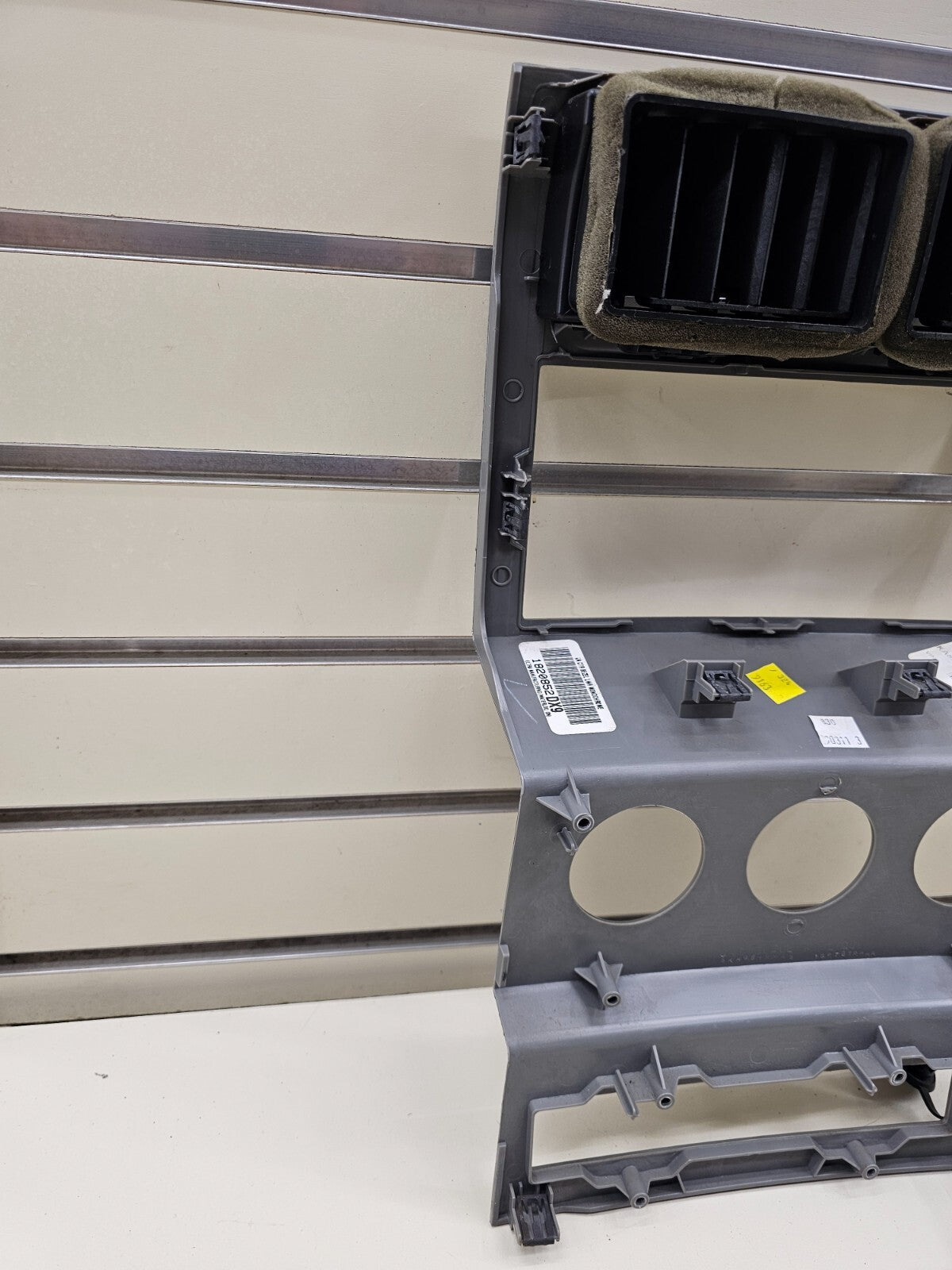 🔥07-12 Dodge Nitro Front Center Dash Radio Trim Panel Bezel Assembly Silver OEM