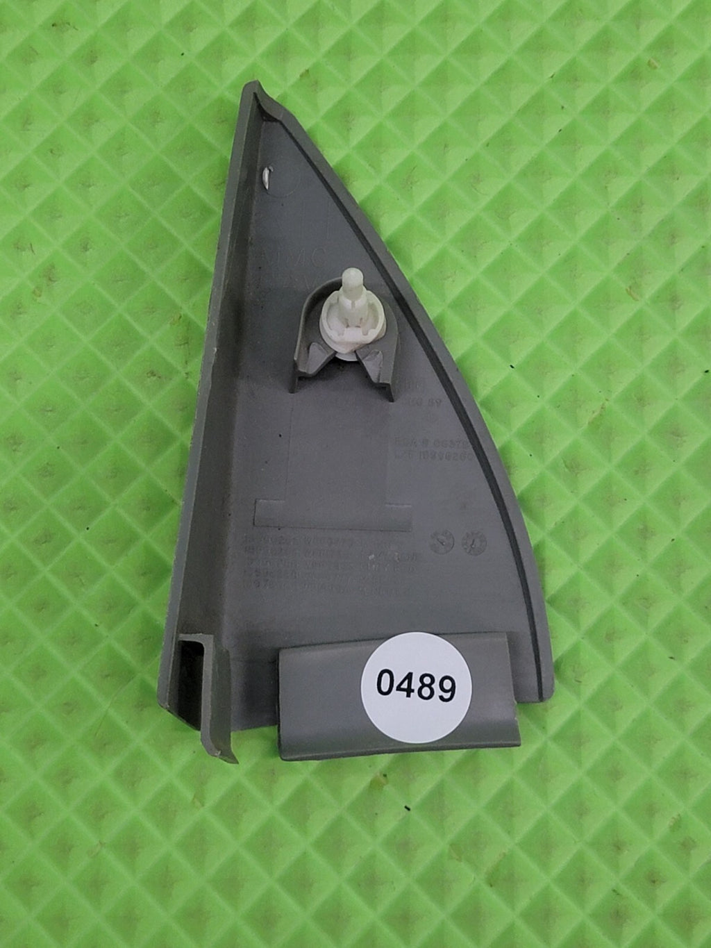 🔥1995-1998 Chevrolet Tahoe Suburban Door Panel Mirror Cover Trim RIGHT GRAY