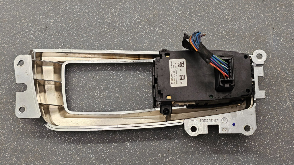 🔥11-18 BMW 528i 535i 550i Center Console Parking Brake Hill Hold Switch Silver