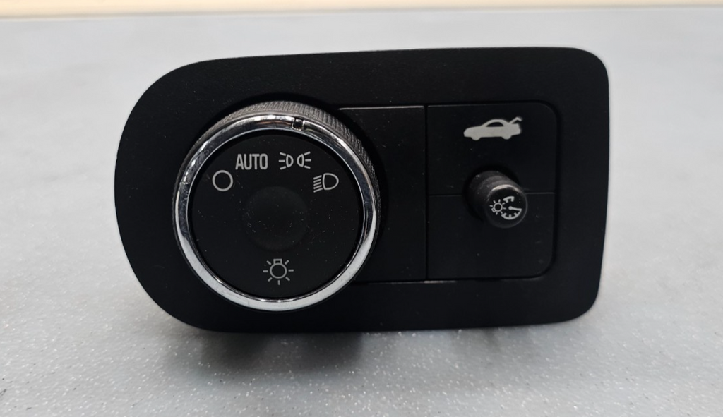 🔥06-12 CHEVY IMPALA DASH HEADLIGHT HEADLAMP DIMMER TRUNK CONTROL SWITCH BLACK