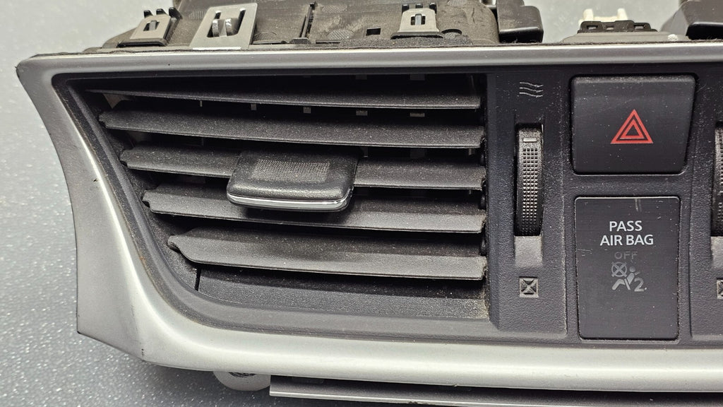 🔥13-16 Nissan Sentra Dash Center AC A/C Air Vent Heater Panel Black Silver