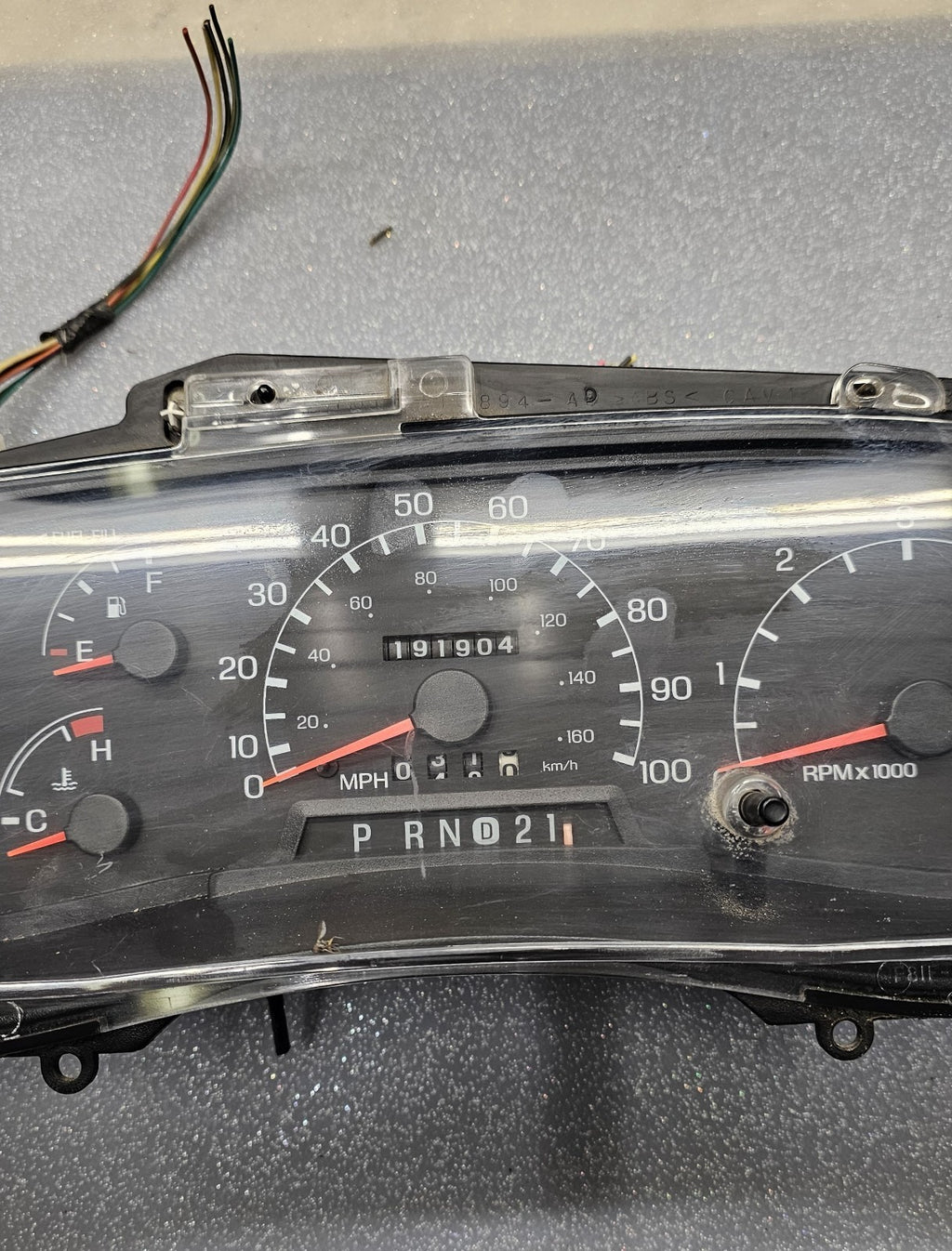 🔥99-01 Ford F250 F350 Super Duty Excursion Dash Instrument Cluster Speedometer