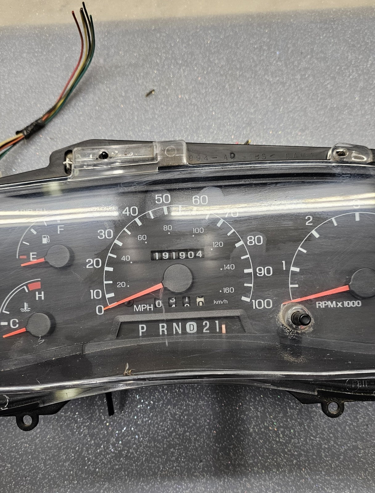 🔥99-01 Ford F250 F350 Super Duty Excursion Dash Instrument Cluster Speedometer