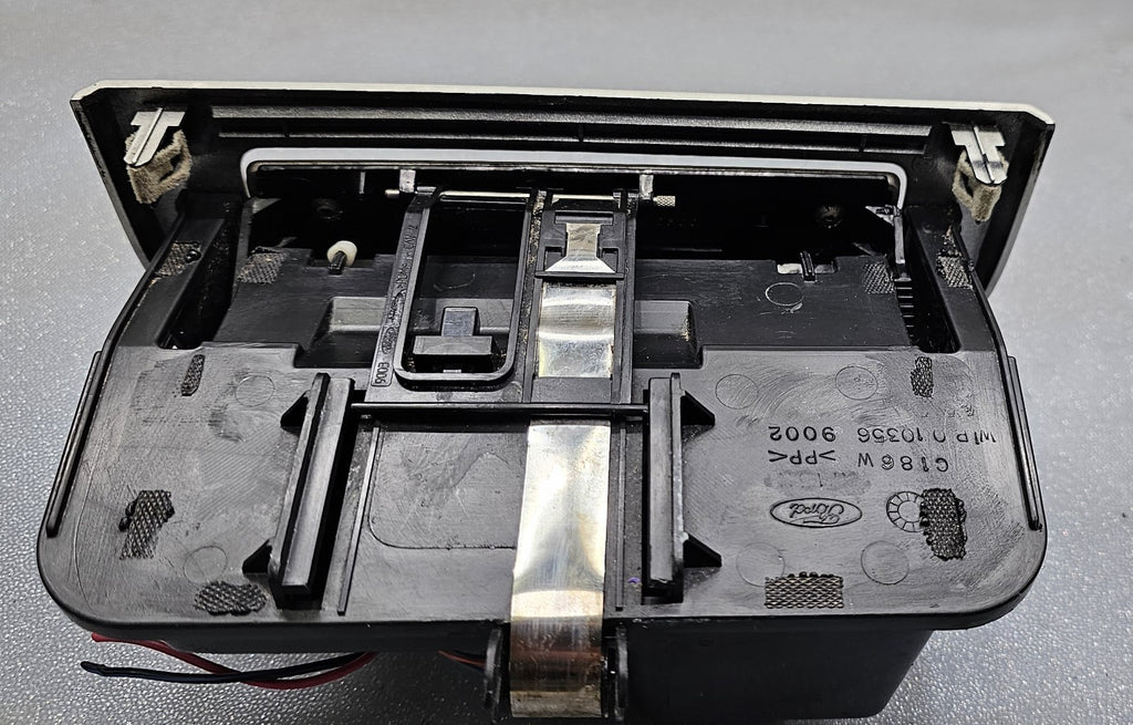 🔥07-10 Lincoln MKX Interior Dash Storage Compartment Assembly Bezel Silver