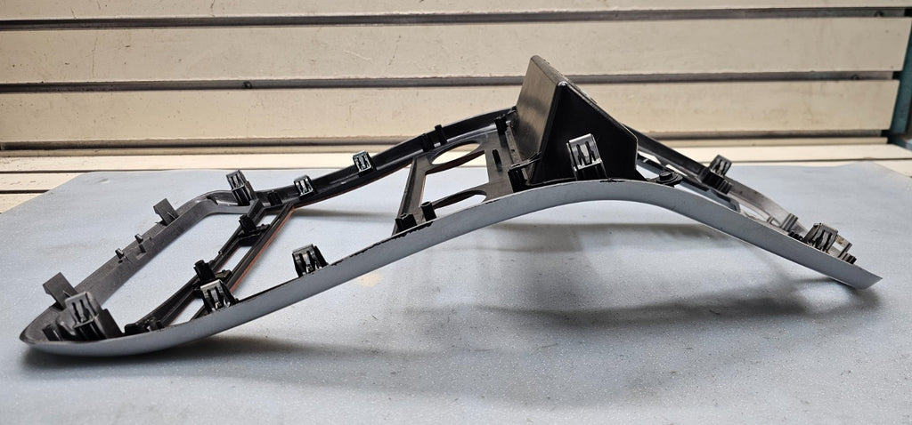 🔥07-09 Equinox Center Dash Radio Climate Surround Bezel Trim SILVER/WOOD B43