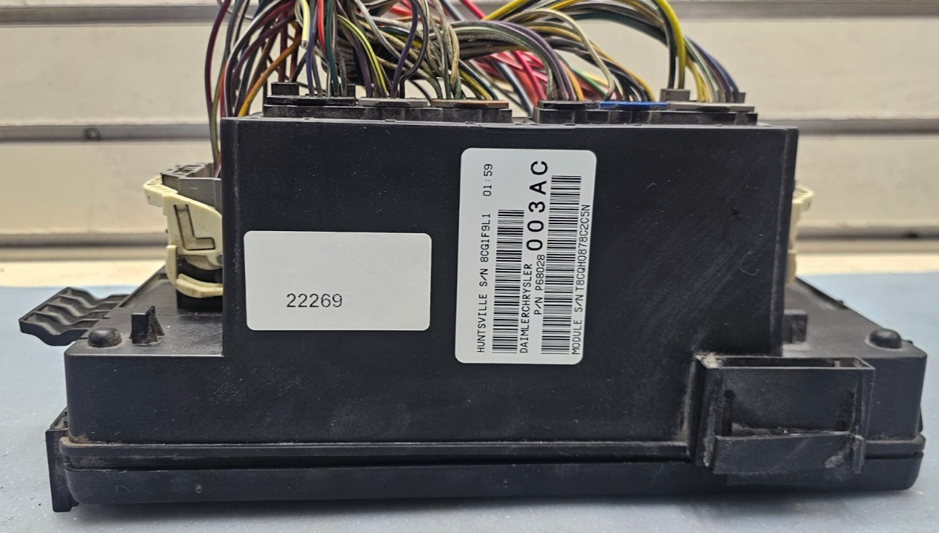 🔥08-09 Dodge Ram TIPM Totally Integrated Power Body Control Module Fuse BoxBox