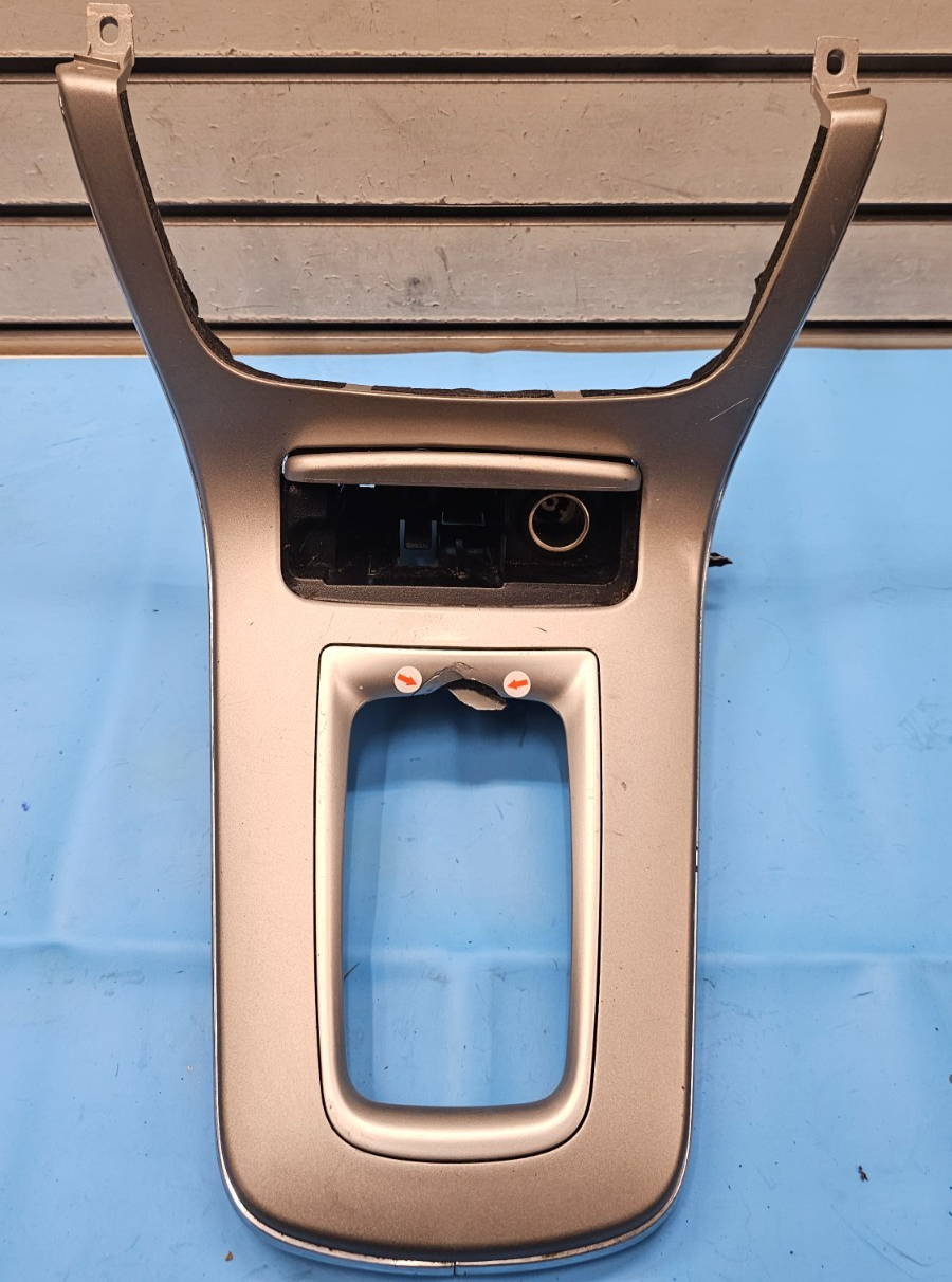 🔥13-16 Sentra Center Console Gear Shifter Shift Trim Bezel Panel Ashtray Silver
