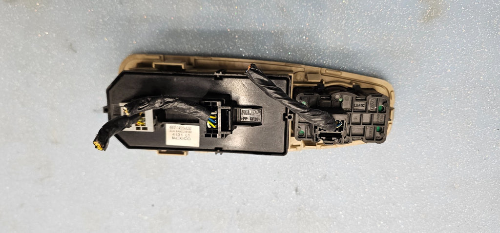 🔥03-06 Lincoln LS Left Driver Master Power Door Window Switch Lock Assembly Tan