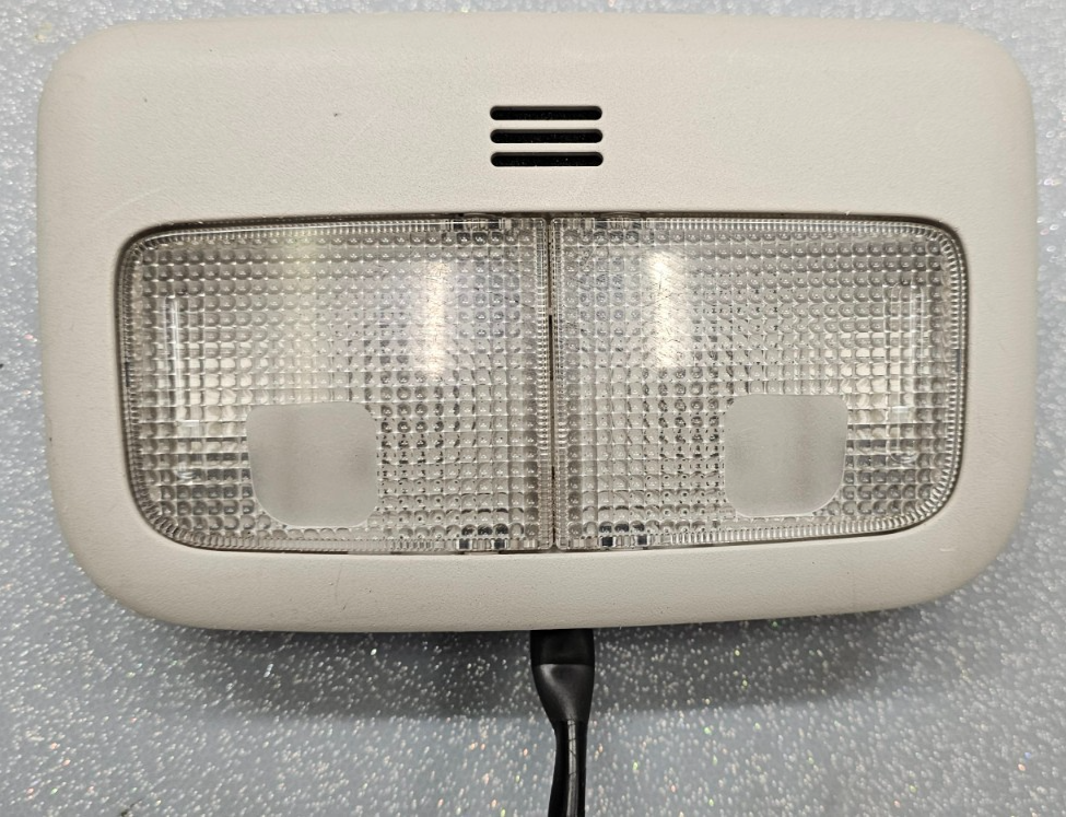 🔥09-13 Corolla Matrix Overhead Console Dome Map Light Lamp Storage Sunroof Tan