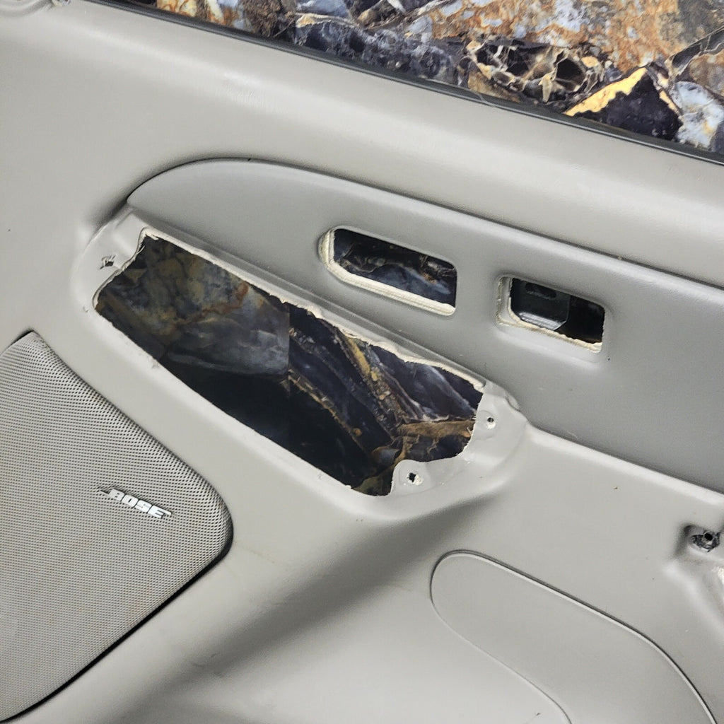 🔥03-06 Silverado SIERRA Door Panel Front RIGHT Passenger/No Arm LIGHT GRAY D5