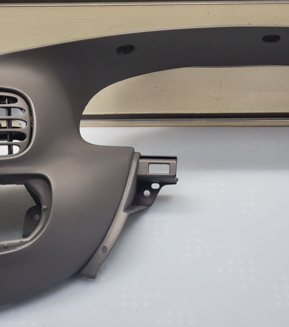 🔥97-03 Ford F150 Dash Speedo INSTRUMENT CLUSTER Bezel Gauge Trim Panel GRAY C13