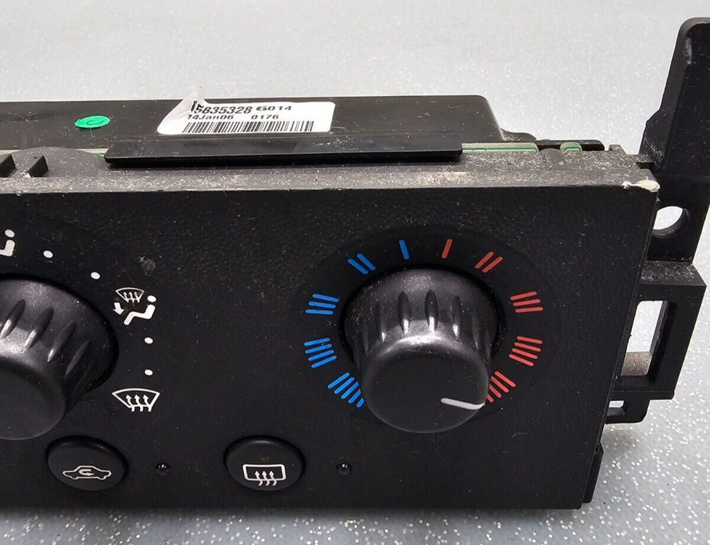 04-08 Pontiac Grand Prix Dash AC Heater Climate Control Module Panel Temperature