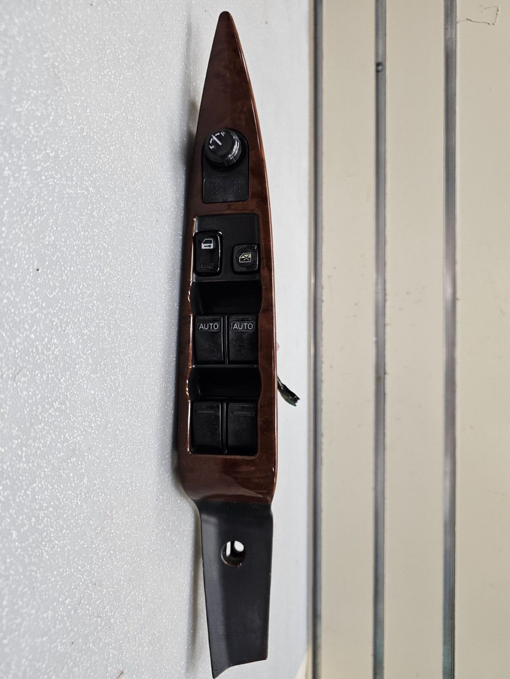 🔥02-05 Altima Left Driver Master Front Power Window Switch Assembly Wood WS42