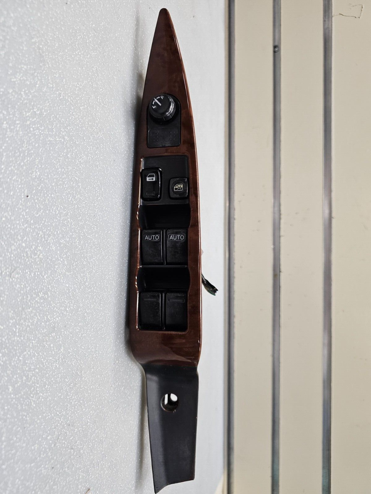 🔥02-05 Altima Left Driver Master Front Power Window Switch Assembly Wood WS42