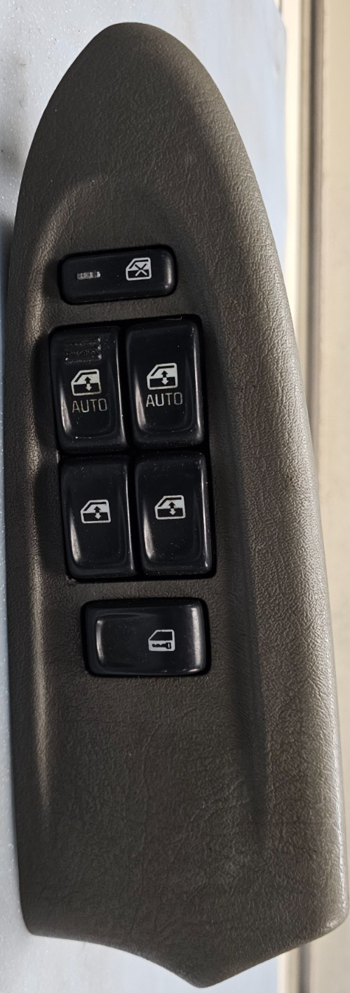 🔥02-05 CHEVY TRAILBLAZER DRIVER SIDE MASTER POWER WINDOW SWITCH GRAY
