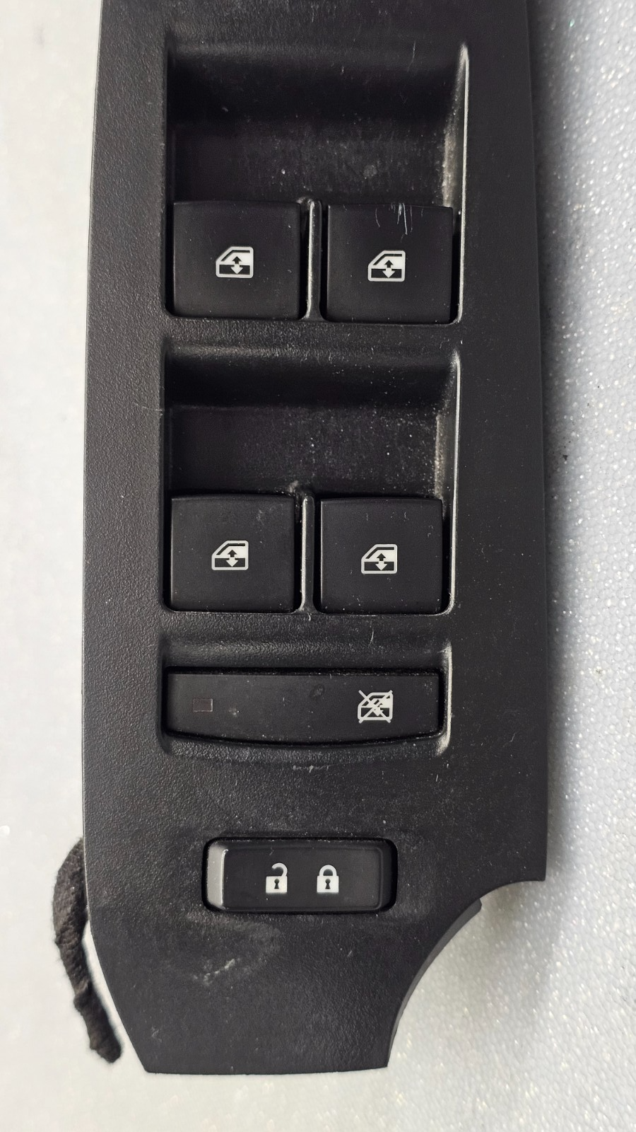 🔥17-21 Trax Encore Left Driver Master Door Window Power Control Switch Black