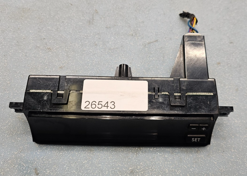🔥07-09 SUBARU LEGACY OUTBACK DIGITAL CENTER DASH AUTO CLOCK ASSEMBLY BLACK