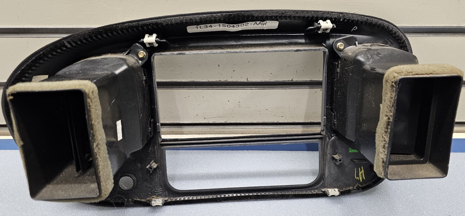 🔥1997-2003 Ford F150 Front Center Dash Radio BEZEL Trim Panel Dark Gray B1
