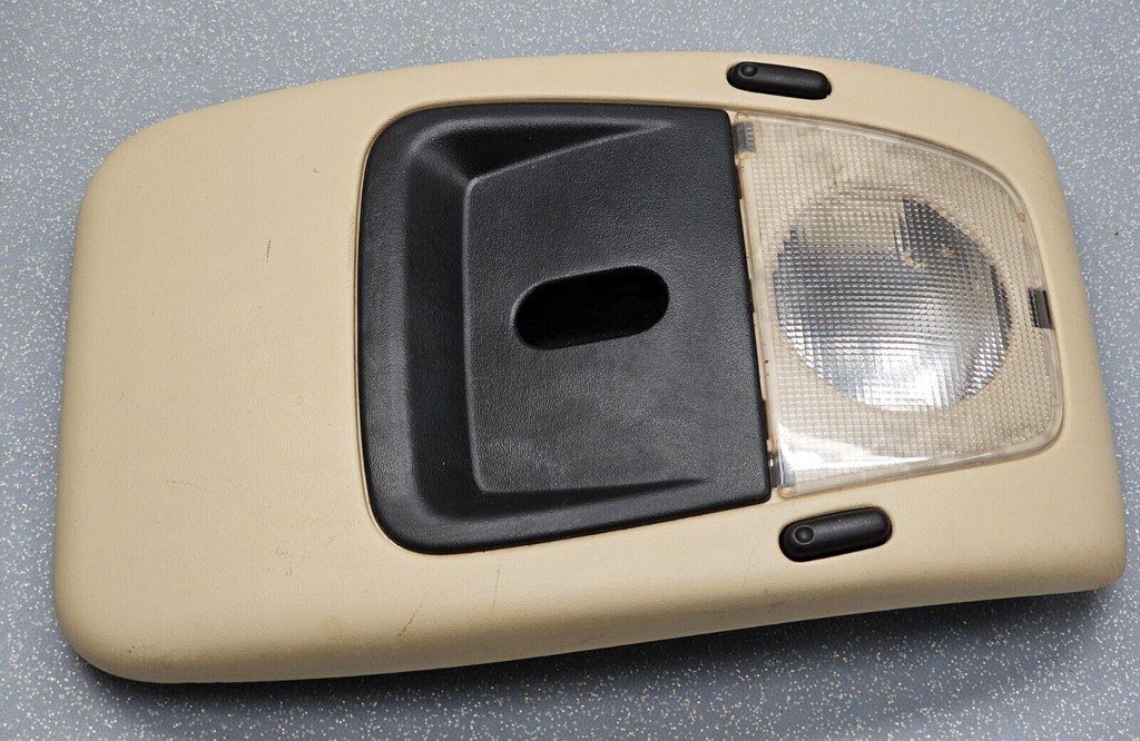 🔥02-05 Explorer Mountaineer Overhead Console Dome Map Light Storage Sunroof Tan