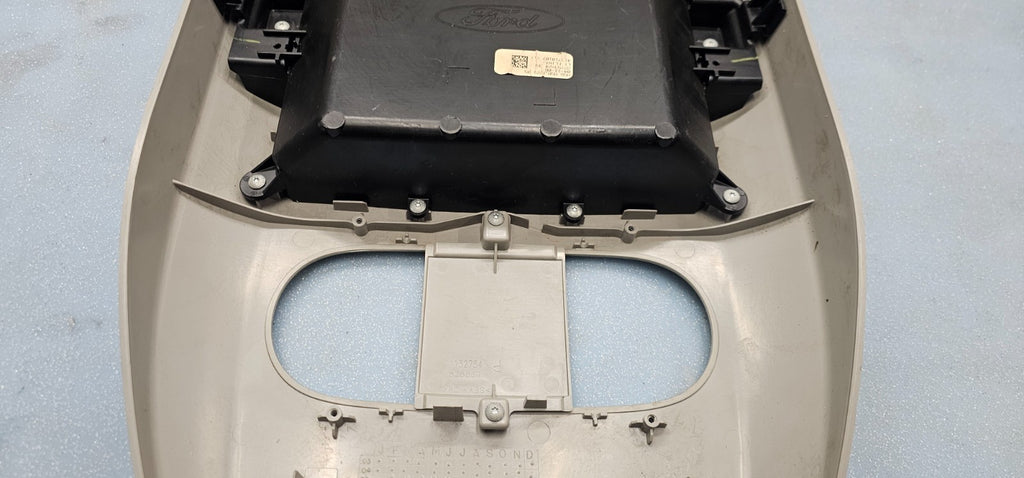 🔥04-08 Ford F-150 F150 Overhead Console DOME Light Lamp Roof🔴Storage GRAY 09