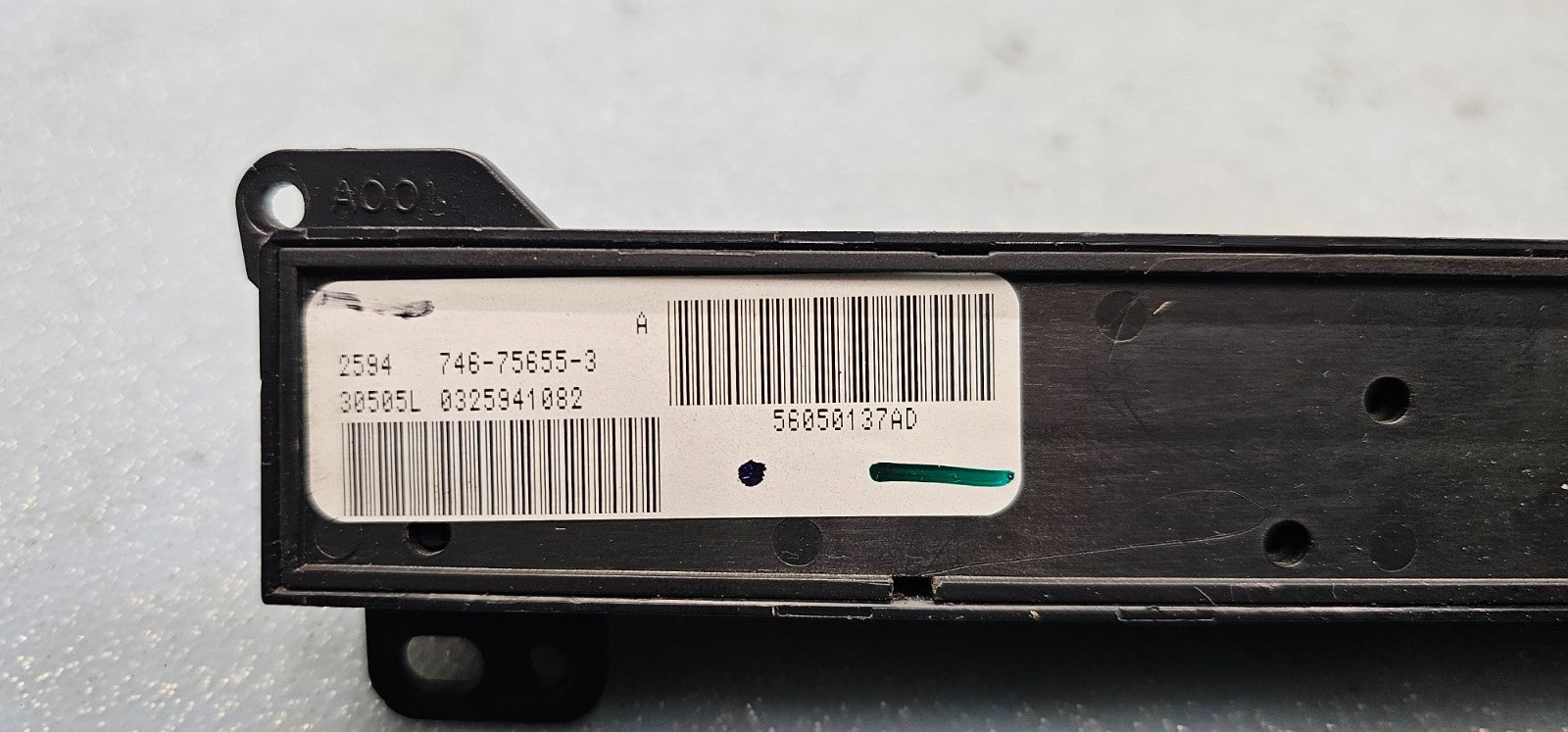 🔥05-07 Grand Cherokee Heated Heat Seats TCS Tow/Haul Pedal 4 Gang Switch Black 