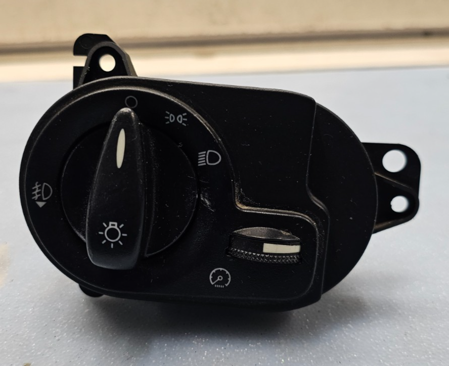 🔥2004-2005 Ford F-150 Headlamps Switch Assembly BLACK OEM