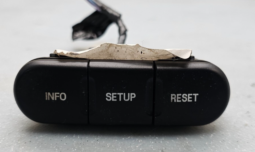 04-08 Ford F-150 Expedition Explorer Dash Info Setup Reset Audio Control Switch