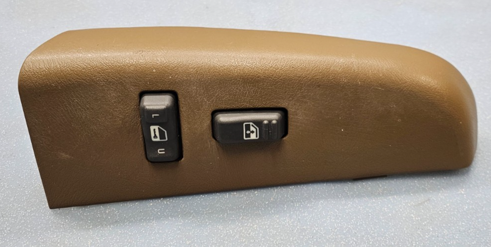 🔥99-02 Silverado SIERRA Front RIGHT Passenger Power Window Switch Lock Tan