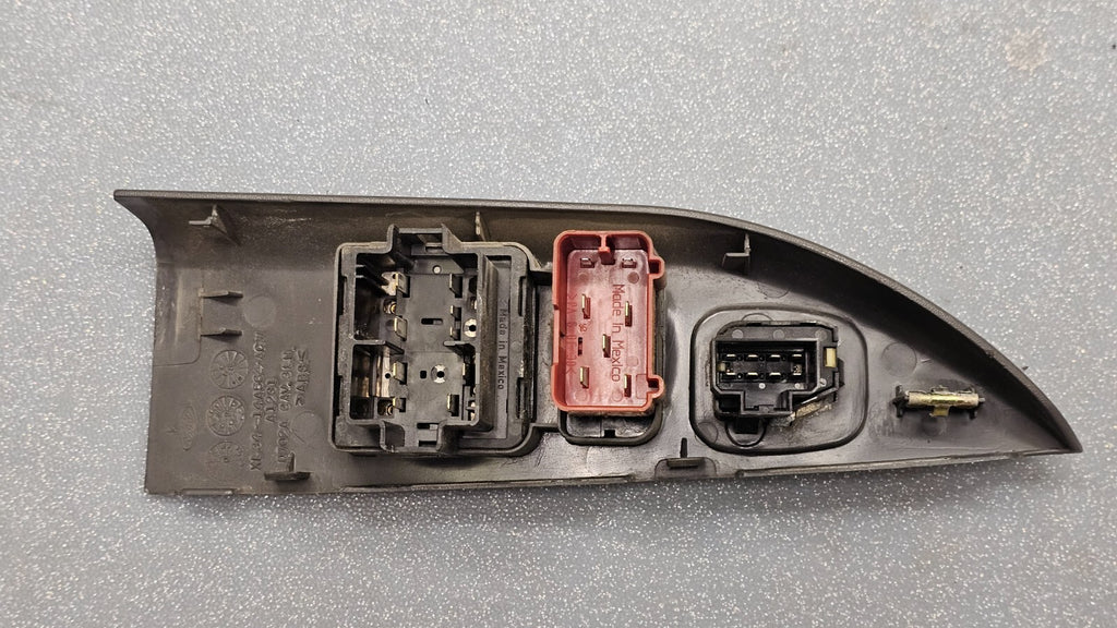 🔥99-02 FORD F150 FRONT LEFT DRIVER MASTER POWER WINDOW SWITCH ASSEMBLY DK GRAY