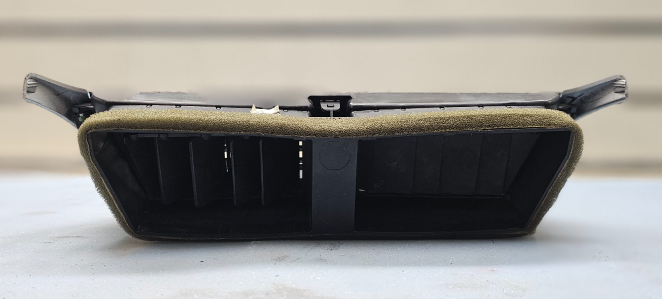 🔥08-12 Chevy MALIBU Dash A/C Heater AIR VENT Front Center Bezel Trim Silver