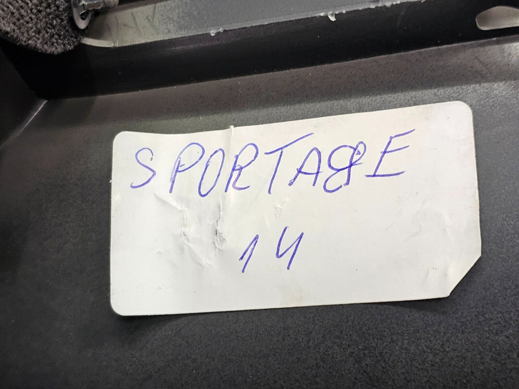 11-16 KIA SPORTAGE DASH SPEEDOMETER INSTRUMENT GAUGE CLUSTER BEZEL TRIM DK GRAY