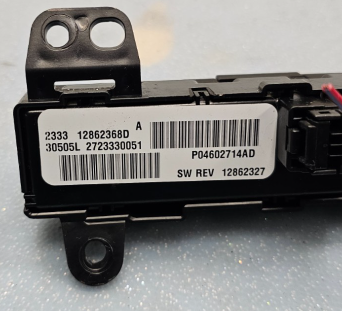 🔥07-09 Dodge Caliber Dodge Hazard Light Dash Flasher Switch Button Black