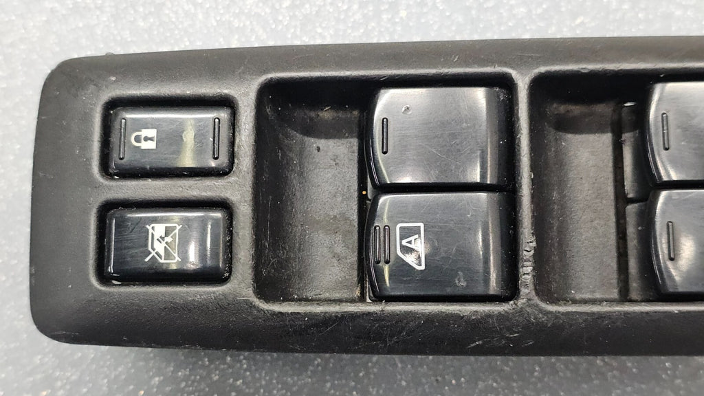 11-15 NISSAN ROGUE FRONT LEFT DRIVER MASTER POWER WINDOW SWITCH ASSEMBLY BLACK