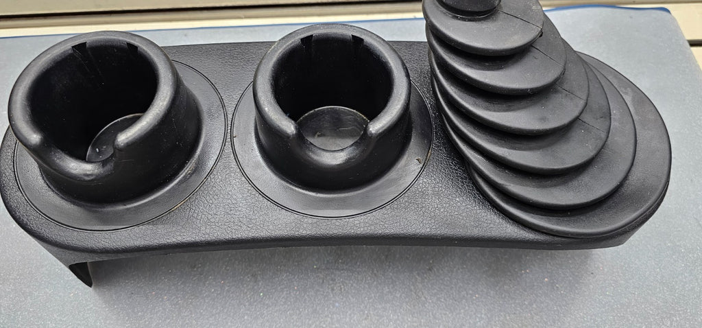 🔥04-08 Ford F150 4X4 Floor Mount Cup Drink Holder Transfer Case Shifter Black