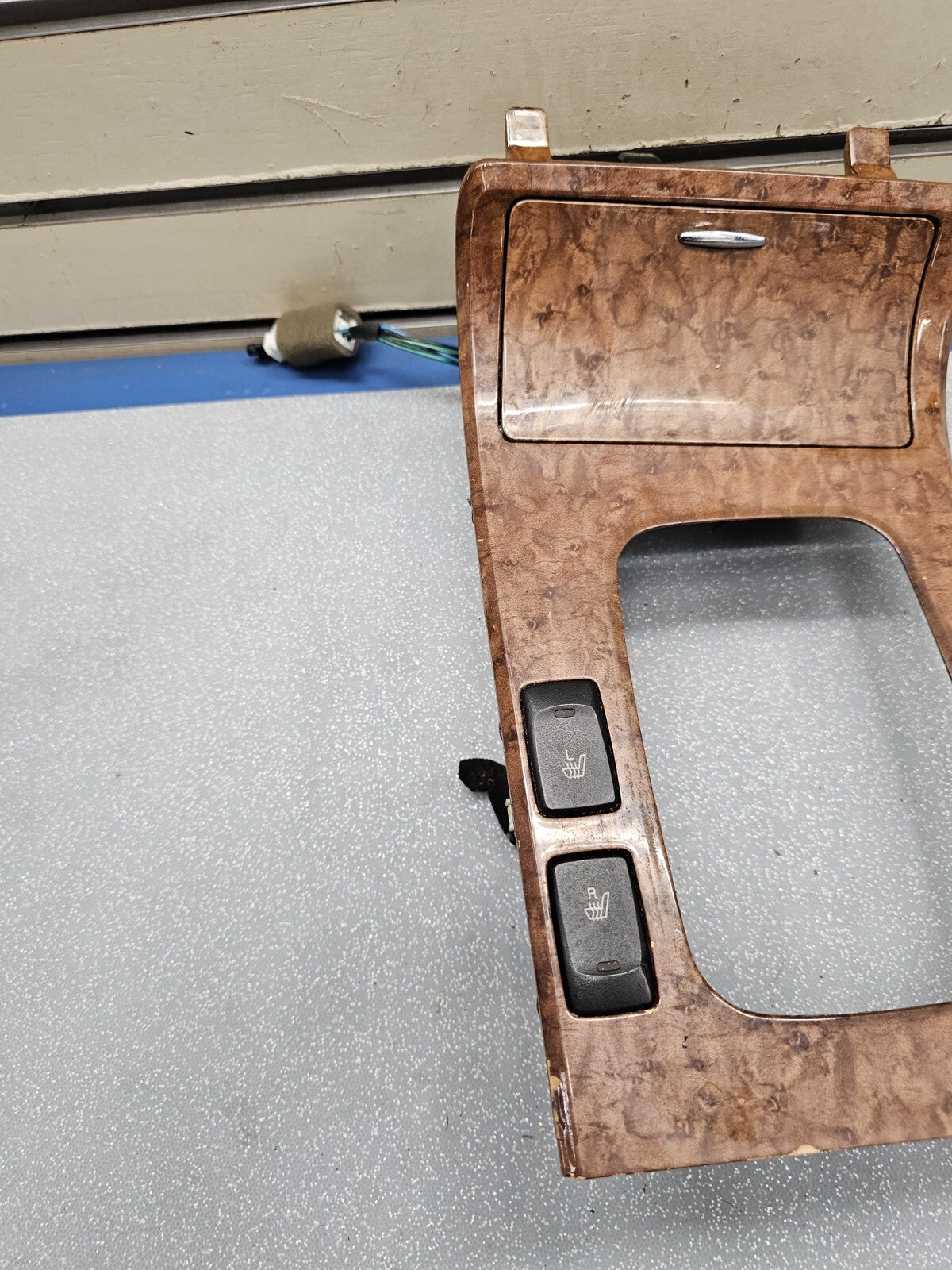 🔥02-05 Hyundai XG350 Shifter Bezel Trim Center Console Ash Tray Assembly Wood