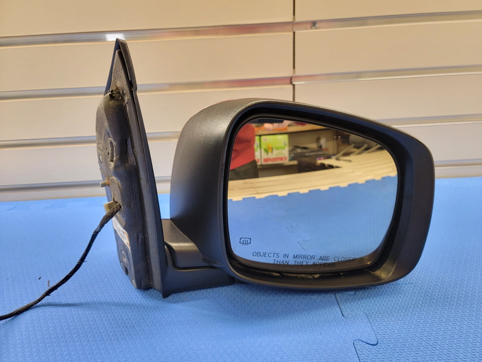 🔥2008-2020 Dodge Grand Caravan Driver Left Blind Spot Heated Mirror OEM BLACK