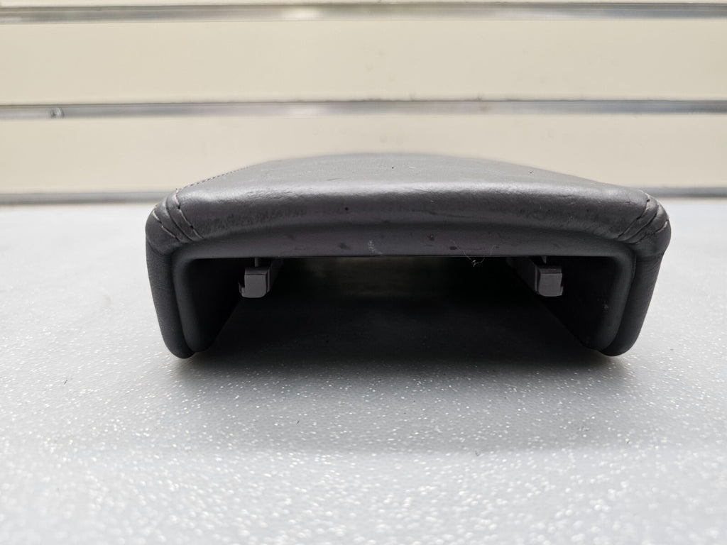 04-08 Acura TSX Center Console Lid Arm Rest Top Pad Cover Assembly Leather Black